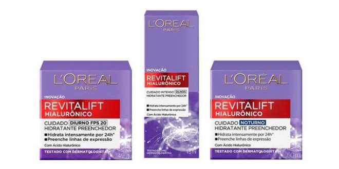 L’Oréal Paris lança Revitalift Hialurônico