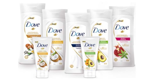Dove anuncia nova linha de loções desodorantes hidratantes corporais